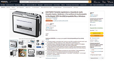 Cassetta amazon